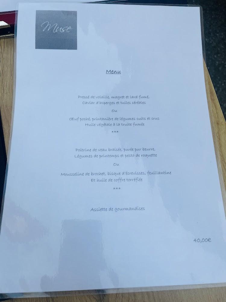 Muse Restaurant - Menu Image 3